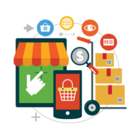 Advanced Digital Marketing Course In Faridabad 26 eCommerce Website Making vector