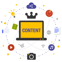 Advanced Digital Marketing Course In Faridabad 29 Blogging & Content vector