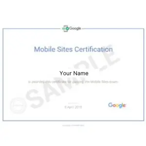Advanced Digital Marketing Course In Faridabad 5 Mobile Sites Certificate